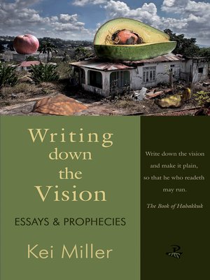 cover image of Writing Down the Vision